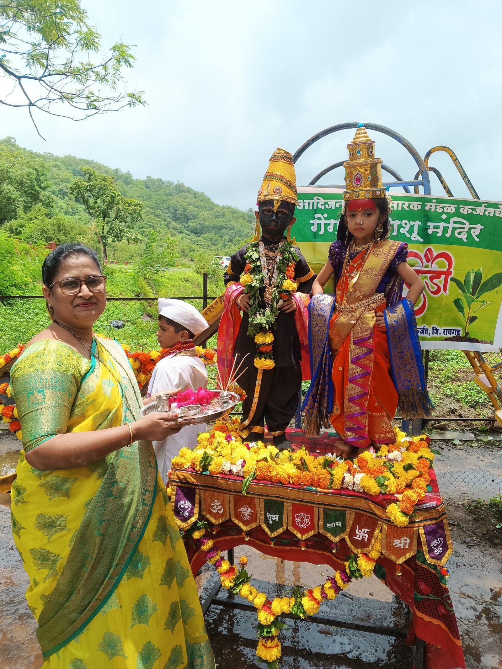 गेंगजे शिशु मंदिर चिंचोली-डिकसळ येथे आषाढी एकादशीचा दिंडी सोहळा उत्साहात