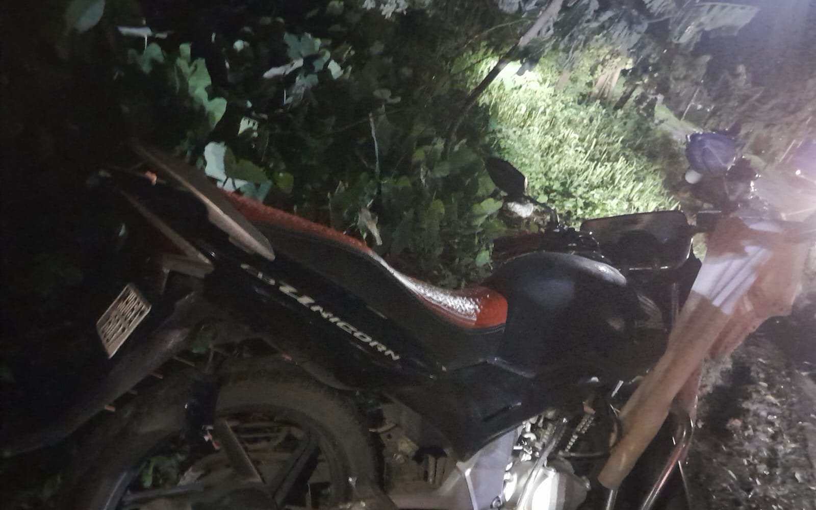 नवेनगर फाट्यावर तीन दुचाकींची भीषण धडक