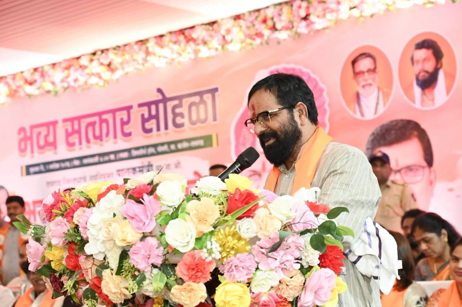 रायगडच्या स्वाभिमानाचा विजय; भरतशेठ गोगावले यांचा भव्य नागरी सत्कार